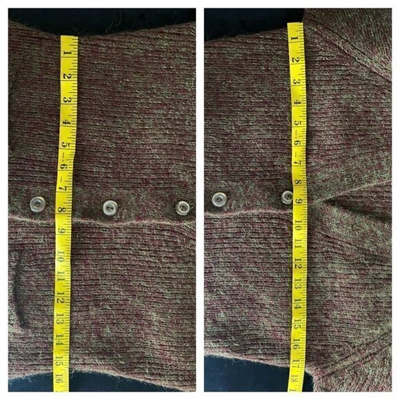 Knitted Wool Cardigan Sweater - Picture 4 of 4